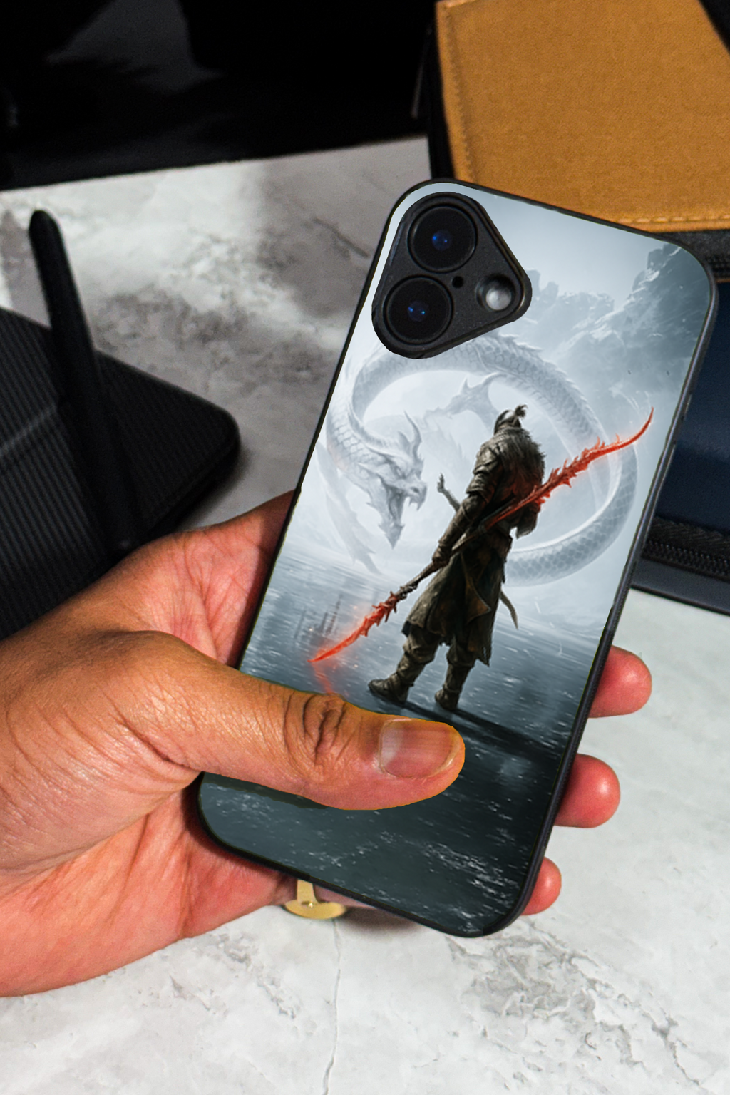 Bold and Classy Dragon Slayer iPhone Covers (11–16) Series