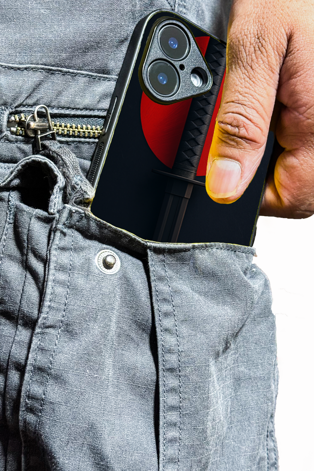 Bold and Classy Katana Rising iPhone Covers (11–16) Series