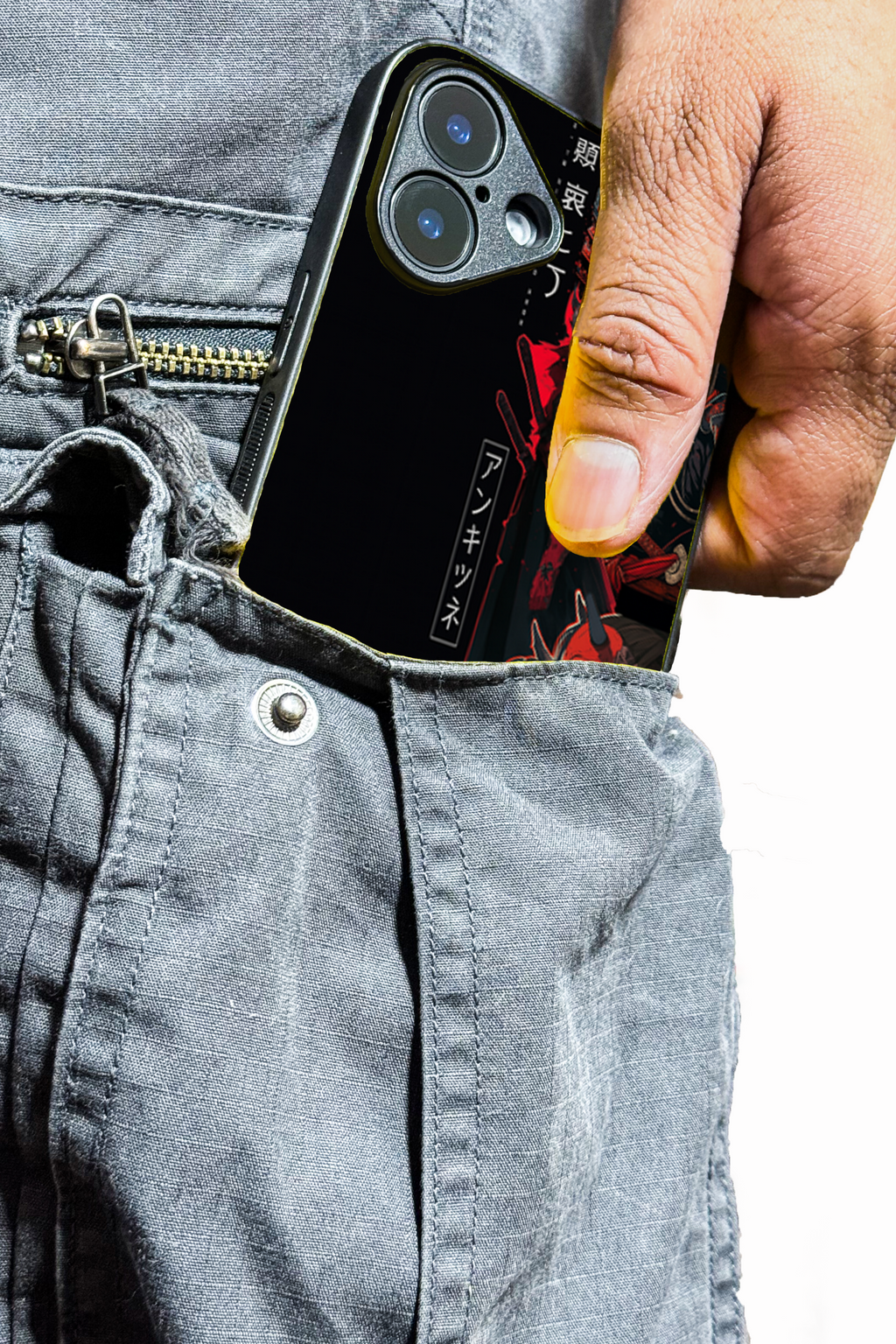 Bold and Classy Death Samurai iPhone Covers (11–16) Series