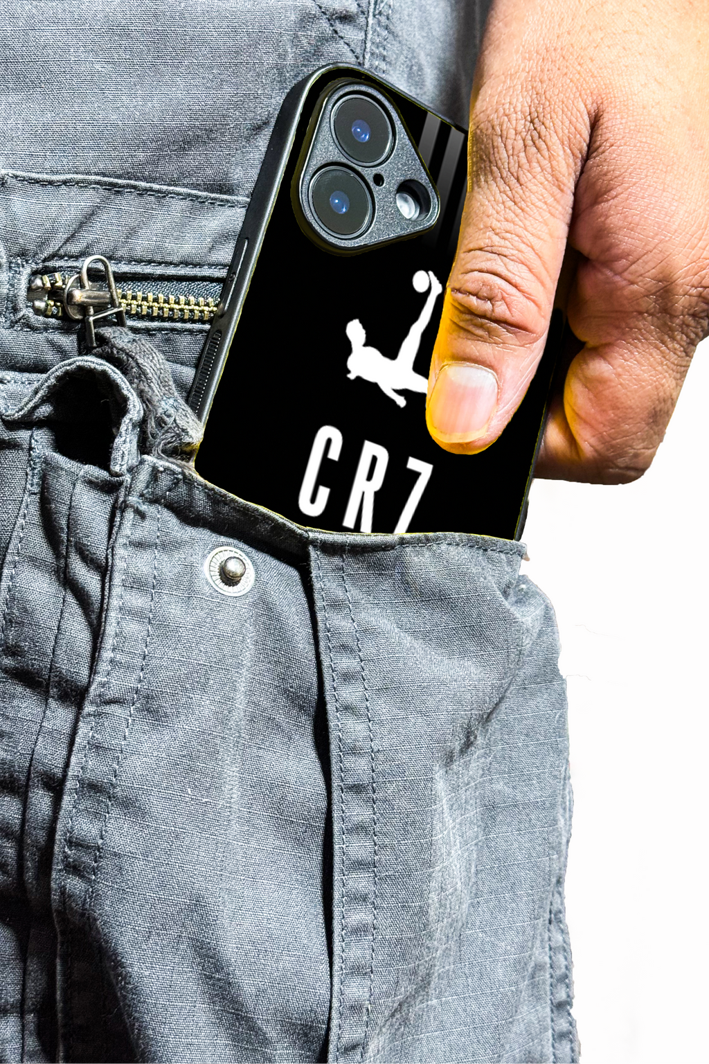 Bold and Classy Kick Legend Case iPhone Covers (11–16) Series