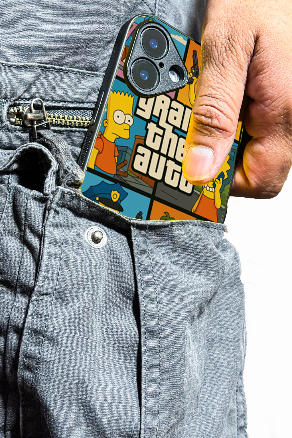 Bold and Classy Yellow Mayhem iPhone Covers (11–16) Series