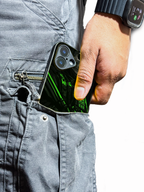 Bold and Classy Neon Reaper Case iPhone Covers (11–16) Series