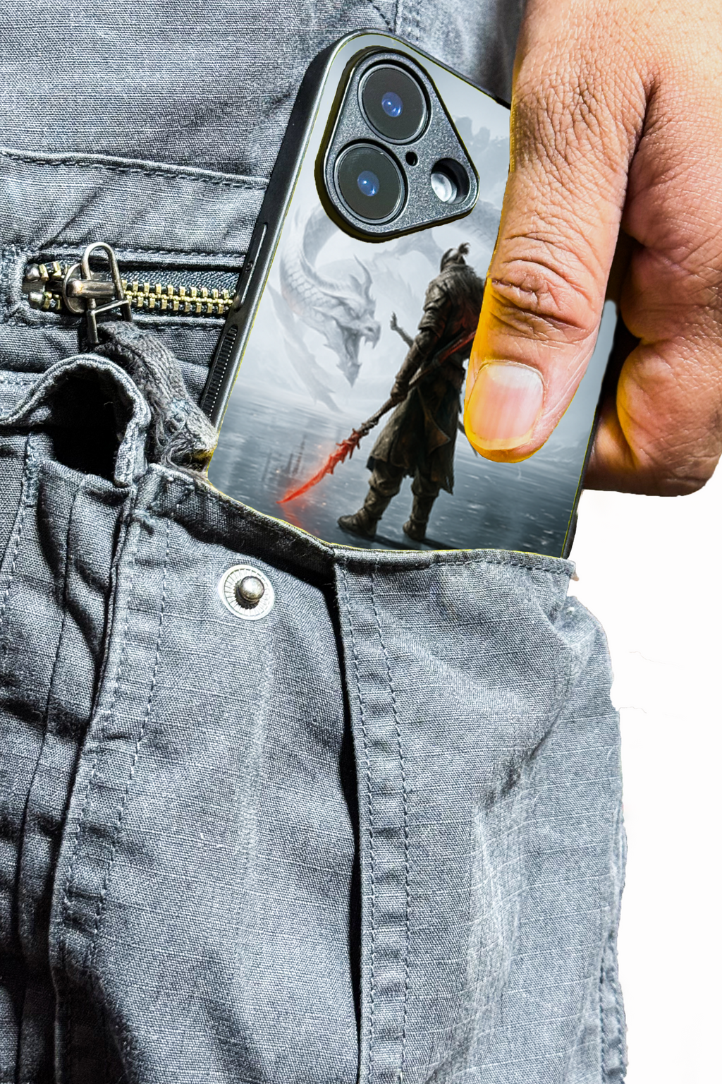 Bold and Classy Dragon Slayer iPhone Covers (11–16) Series