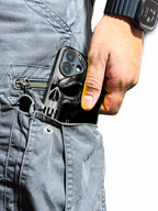 Bold and Classy Dark Punisher Case iPhone Covers (11–16) Series