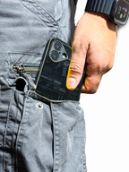 Bold and Classy Armory Black Case iPhone Covers (11–16) Series