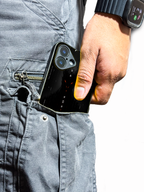 Bold and Classy Dark Protocol iPhone Covers (11–16) Series