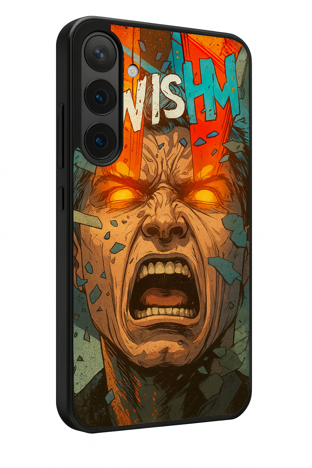 I Am Homelander Premium Glass Back Cover For Samsung Galaxy S, A, M & F Series