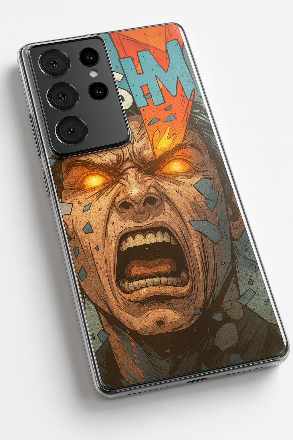 I Am Homelander Premium Glass Back Cover For Samsung Galaxy S, A, M & F Series