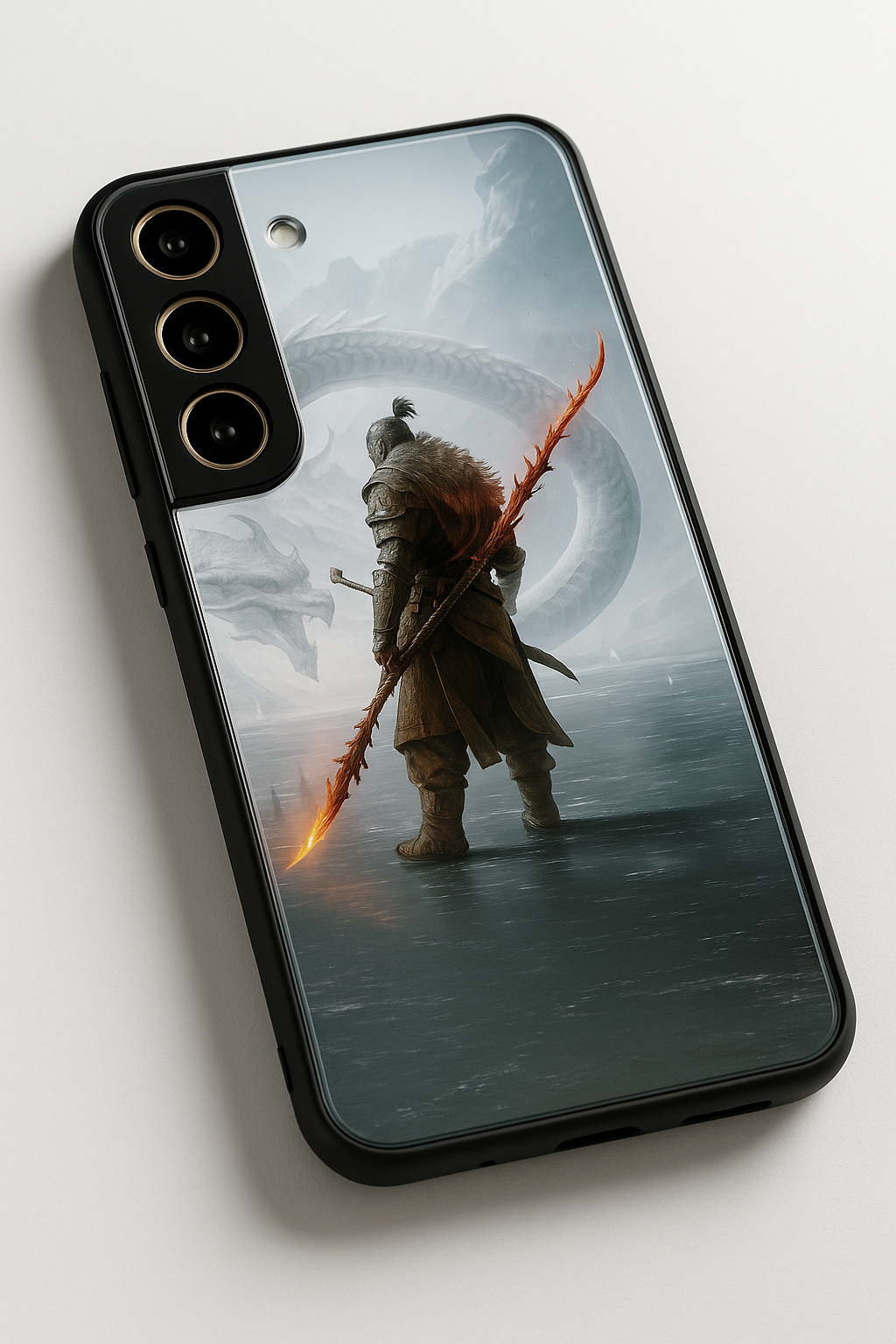 I Fear No One Premium Glass Back Cover For Samsung Galaxy S, A, M & F Series