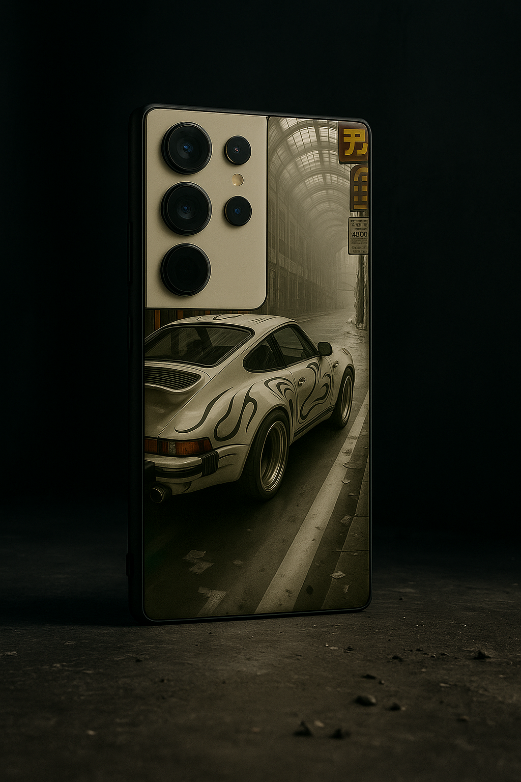 I Love To Race Premium Glass Back Cover For Samsung Galaxy S, A, M & F Series