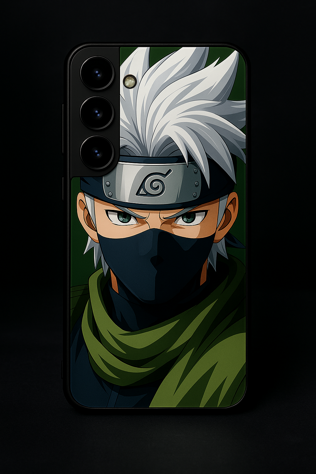 Kakashi Supremacy Premium Glass Back Cover For Samsung Galaxy S, A, M & F Series