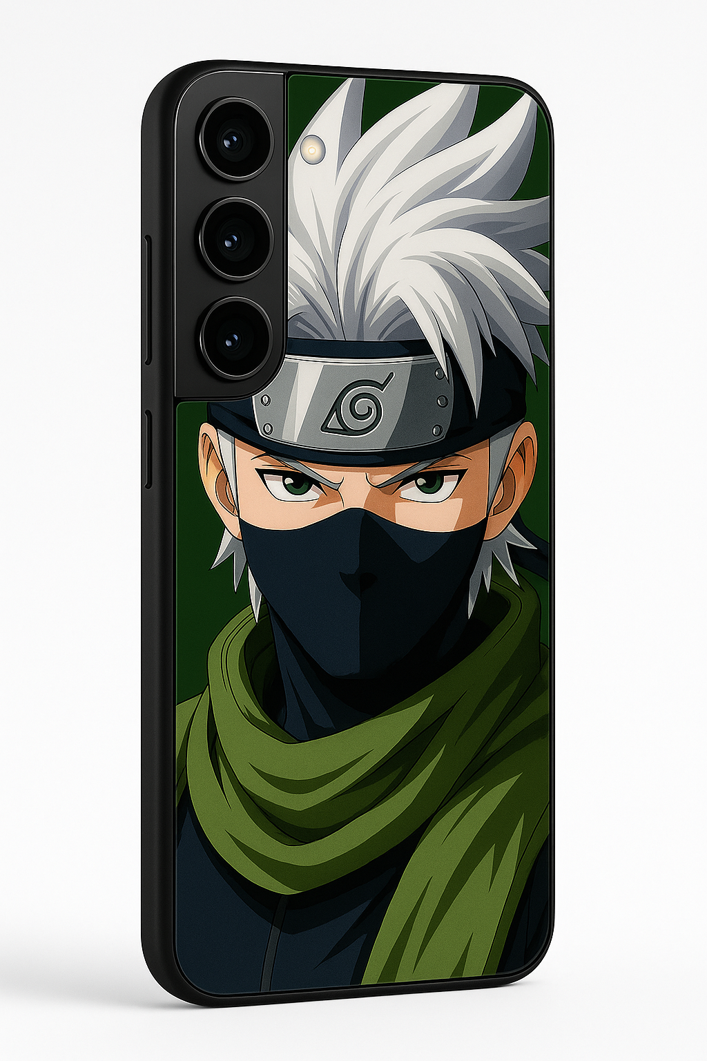 Kakashi Supremacy Premium Glass Back Cover For Samsung Galaxy S, A, M & F Series