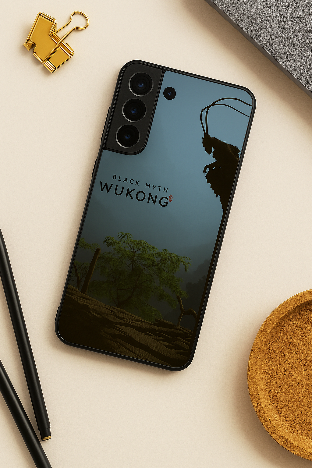 Lets Play B.M.W Premium Glass Back Cover For Samsung Galaxy S, A, M & F Series