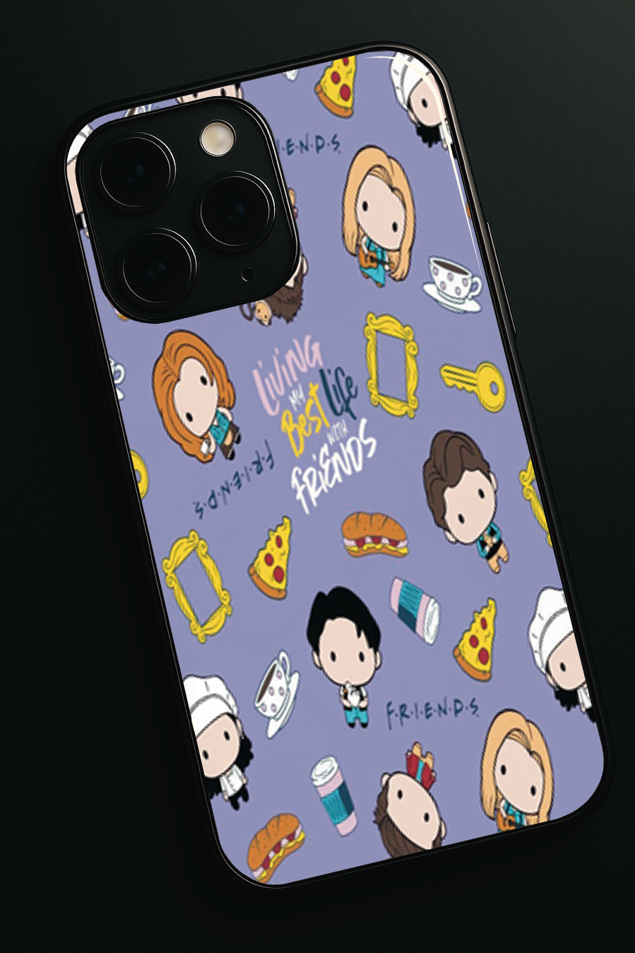 Mini FRIENDS Case iPhone Covers (11–16) Series