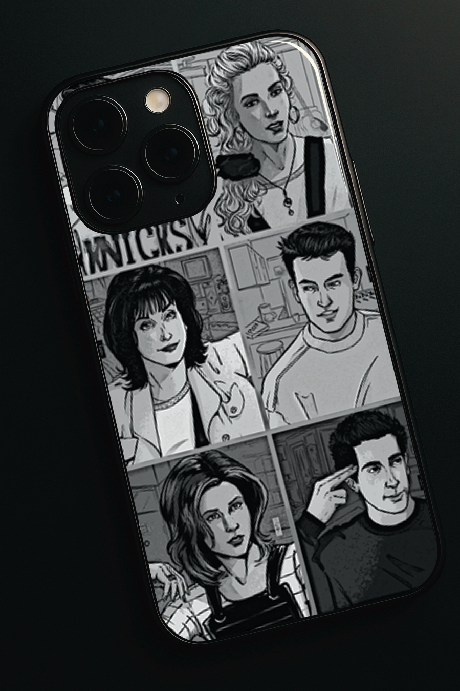 Black & Frame iPhone Covers (11–16) Series