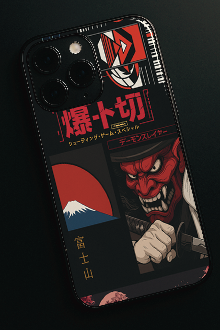 Bold and Classy Demon Slayer Vibe Case iPhone Covers (11–16) Series