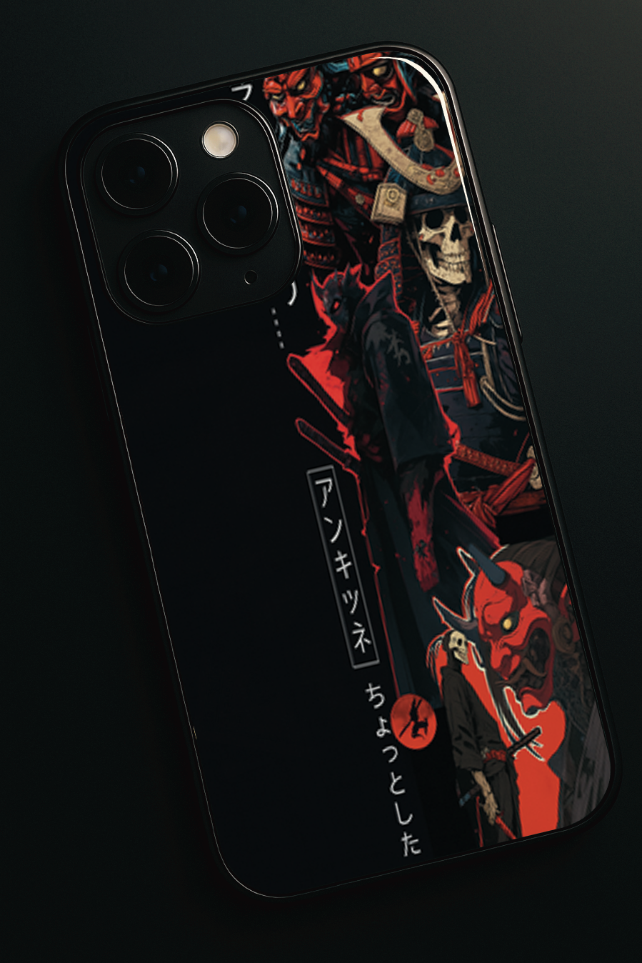 Bold and Classy Death Samurai iPhone Covers (11–16) Series