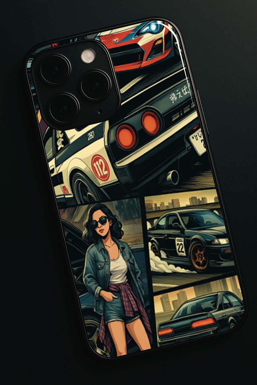 Bold and Classy Tokyo Drifted Case iPhone Covers (11–16) Series