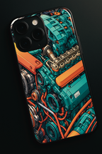 Bold and Classy Engine Rage Case iPhone Covers (11–16) Serie