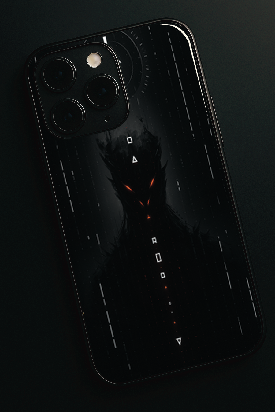 Bold and Classy Dark Protocol iPhone Covers (11–16) Series