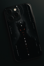 Bold and Classy Dark Protocol iPhone Covers (11–16) Series