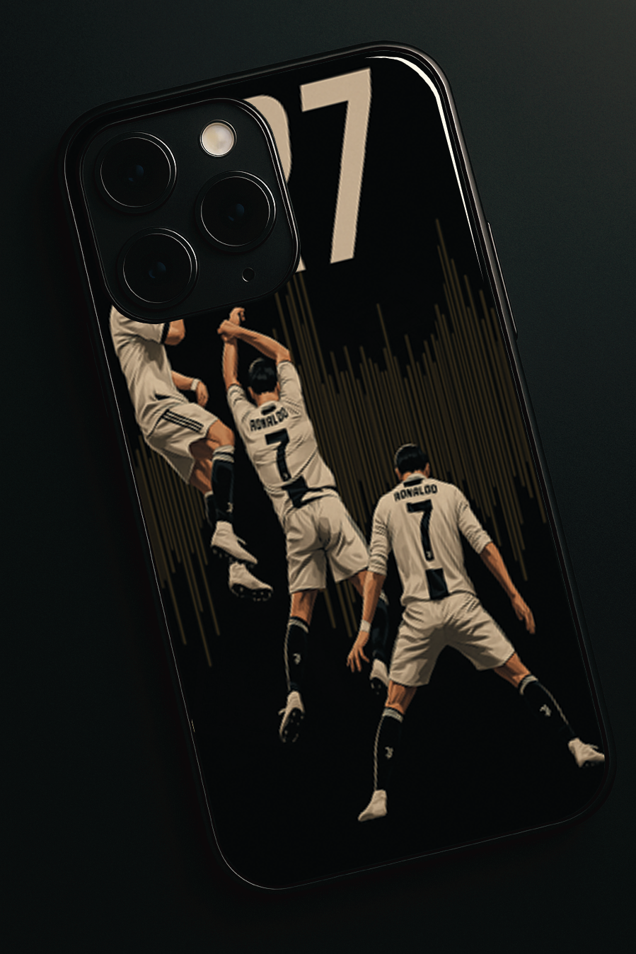 Bold and Classy CR7 Impact Case iPhone Covers (11–16) Series
