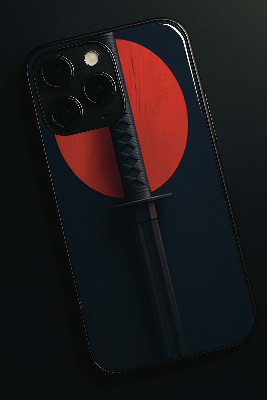 Bold and Classy Katana Rising iPhone Covers (11–16) Series