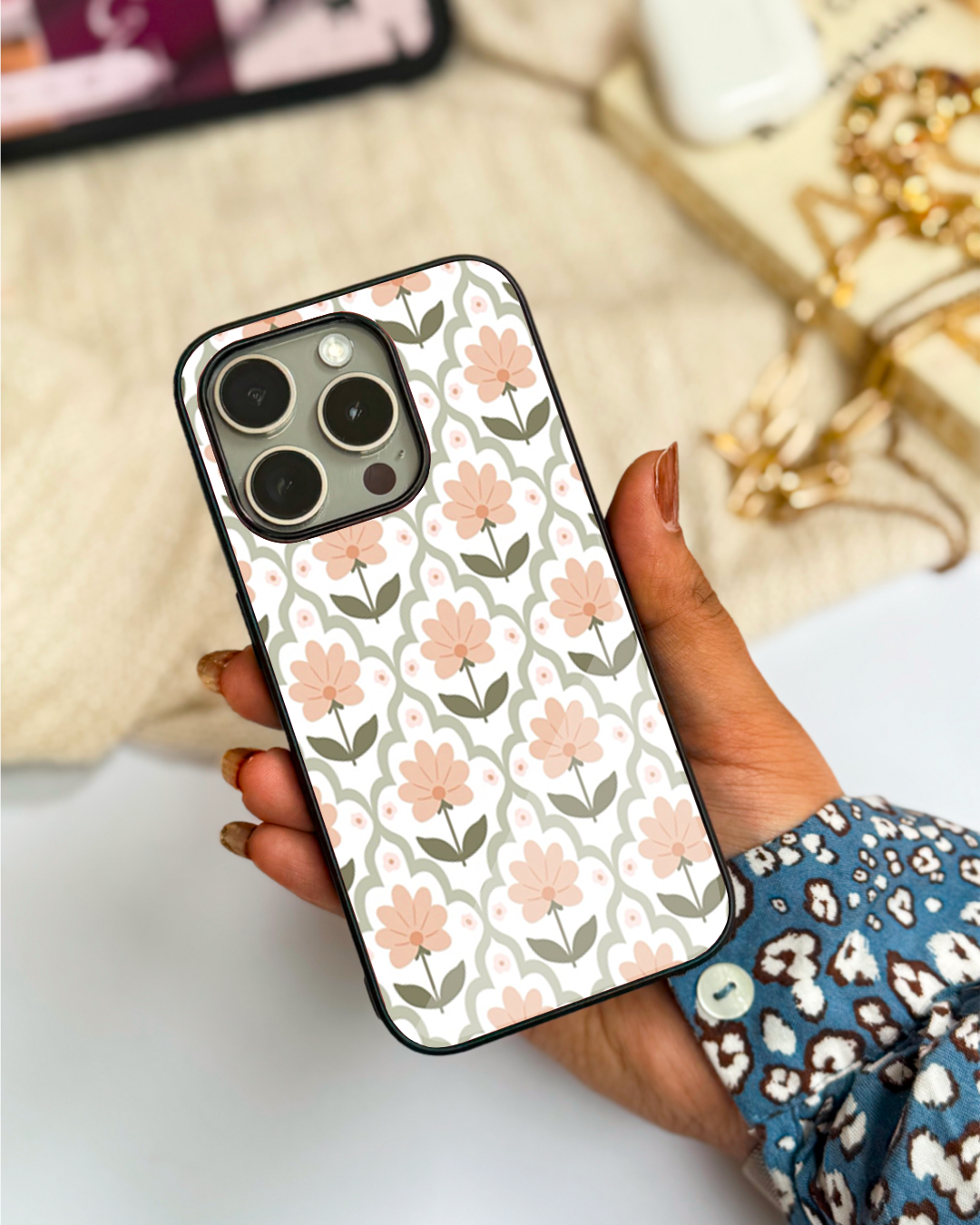 Cute & Quirky Pastel Petals iPhone Covers (11–16) Series