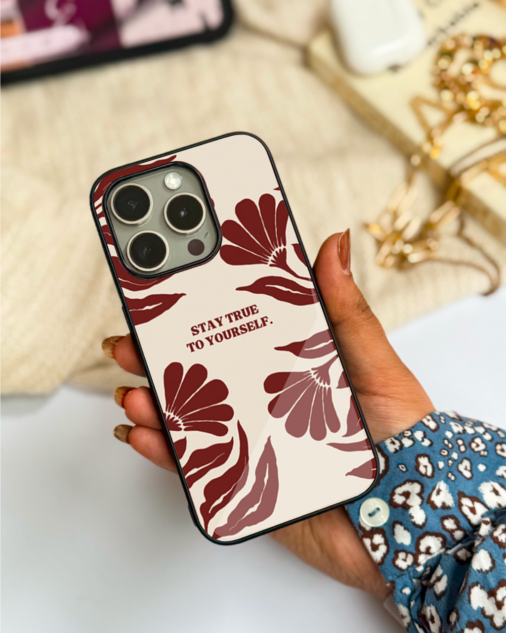 Floral Truth iPhone Covers (11–16) Series | Cute Design