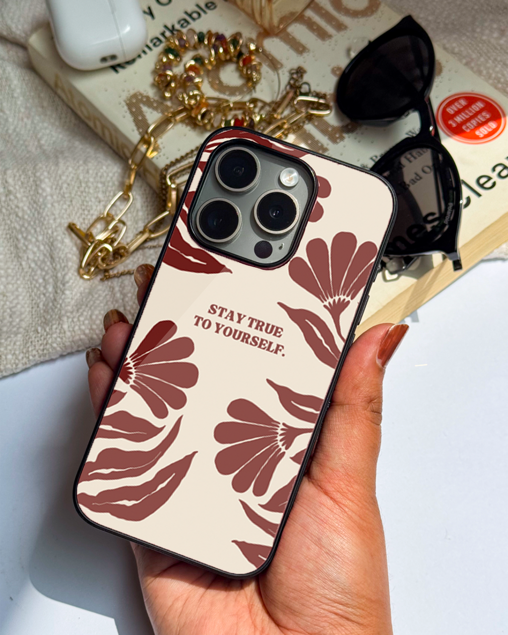 Floral Truth iPhone Covers (11–16) Series | Cute Design