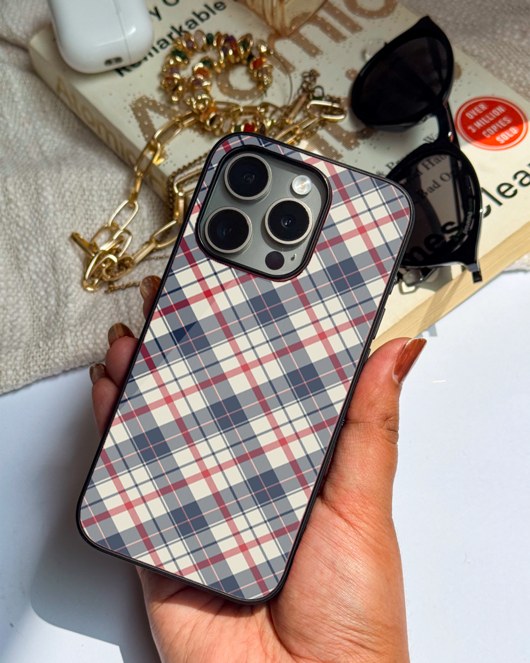 Cute & Quirky Plaid Perfection iPhone Covers (11–16) Series