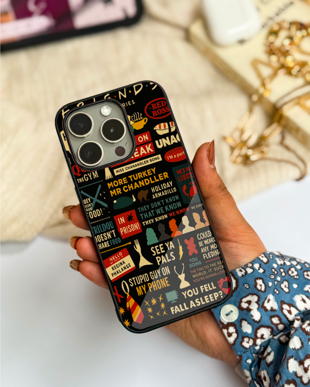 Cute & Quirky F.R.I.E.N.D iPhone Covers (11–16) Series