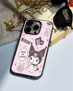 Cute & Quirky Cheeky Kuromi Vibes iPhone Covers (11–16) Series