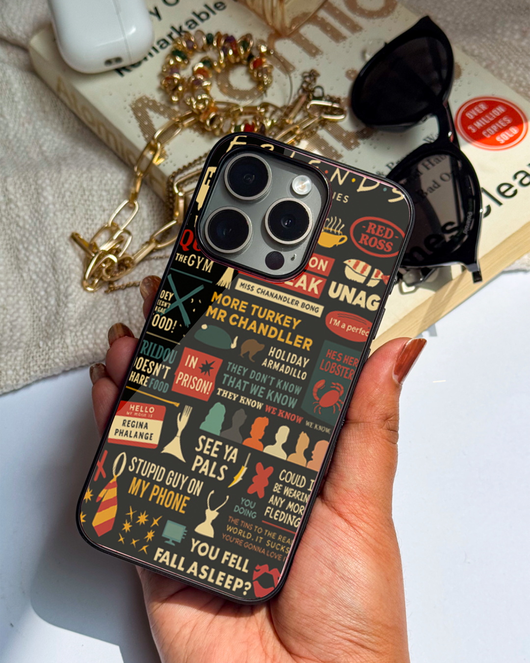 Cute & Quirky F.R.I.E.N.D iPhone Covers (11–16) Series