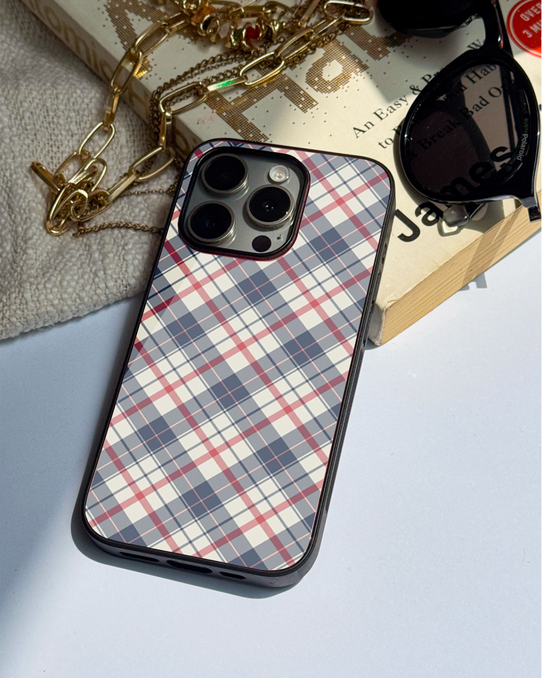 Cute & Quirky Plaid Perfection iPhone Covers (11–16) Series
